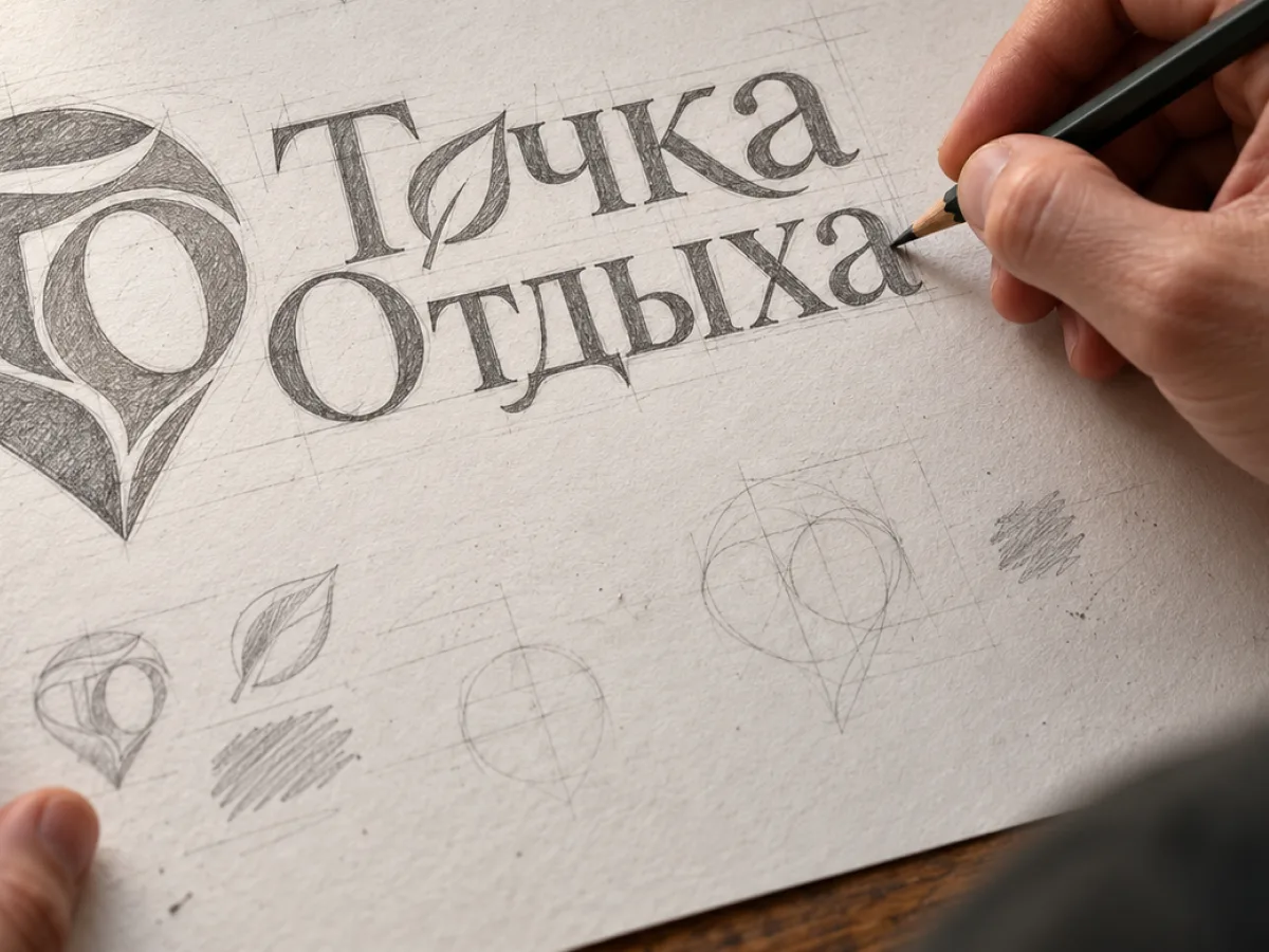 Задача — Логотип для базы отдыха «Точка Отдыха»