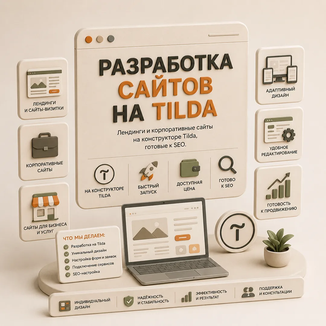 Разработка сайтов на Tilda