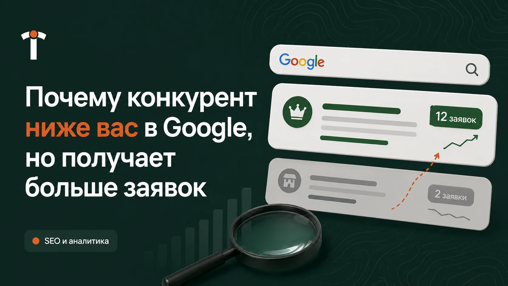 Почему конкурент ниже вас в Google, но получает больше заявок